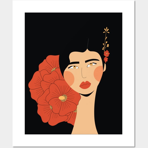 Hibiscus Beauty Wall Art by damppstudio